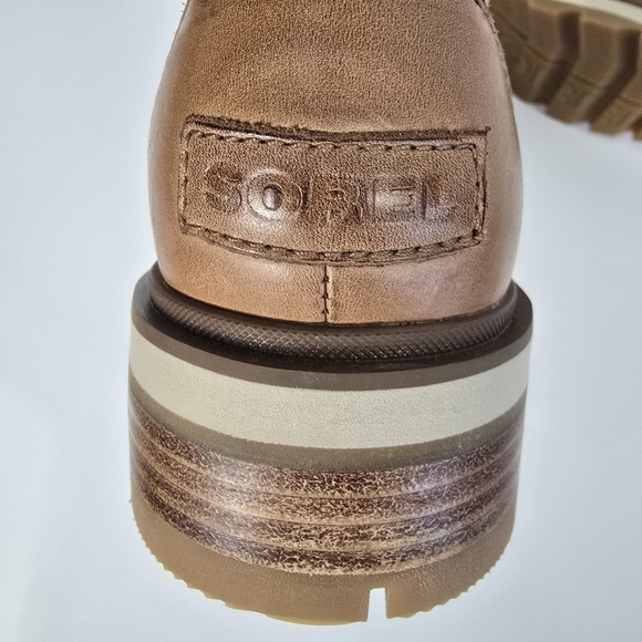 Sorel Lennox STKD Hiker Leather Bootie Waterproof RARE Size 7.5 - Picture 14 of 15